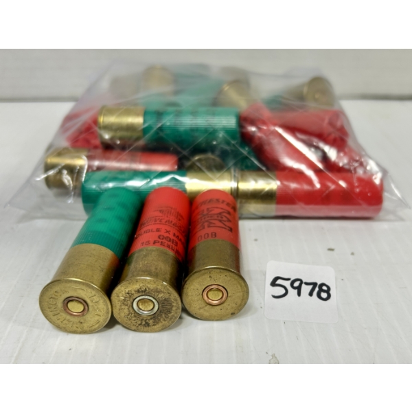 AMMO: 18X MIXED 12 GA - 2-3/4 & 3IN - MIXED BUCKSHOT