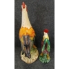 Image 4 : LOT OF 2 - CERAMIC ROOSTERS