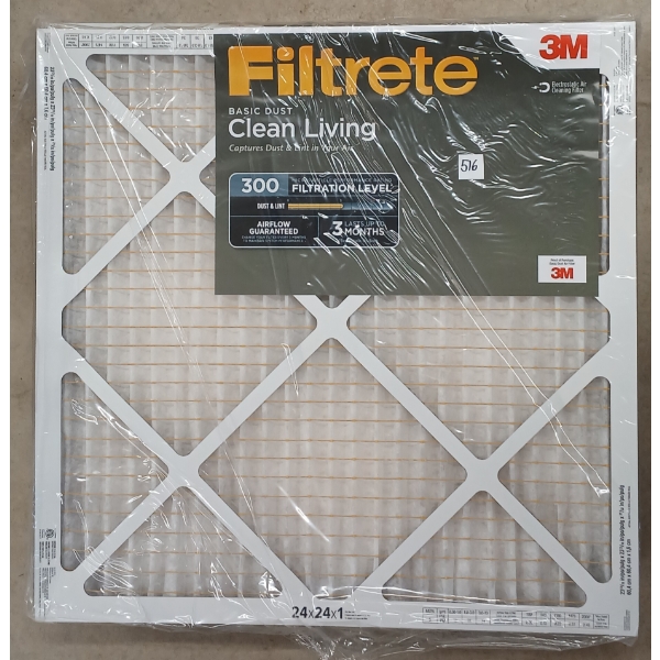 LOT OF 12 - 3M FURNACE FILTERS