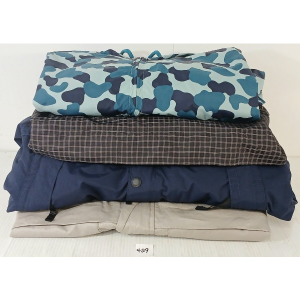 LOT OF 4 - MEN'S LIFETIME, RAGWEAR & WESC JACKETS