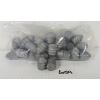 Image 1 : BULLETS: 52X UNKNOWN .50 LEAD CAST BULLETS