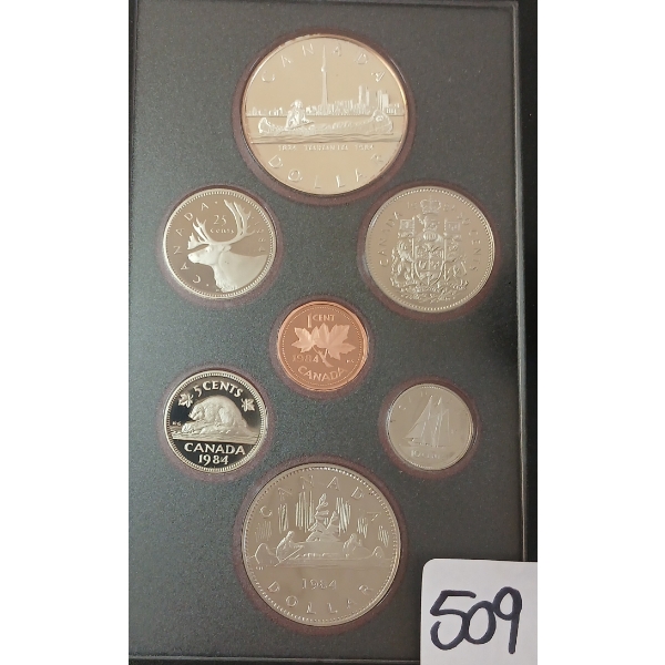 1984 RCM DOUBLE DOLLAR PROOF SET
