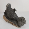 Image 2 : WALRUS ON ROCK - SIGNED - STONE