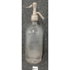 Image 1 : HAMILTON MINERAL WATER PILGRIM CO. - CLEAR ACID-ETCHED - SYPHON BOTTLE