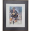 Image 1 : BOSTON BRUINS #4 BOBBY ORR FRAMED PRINT