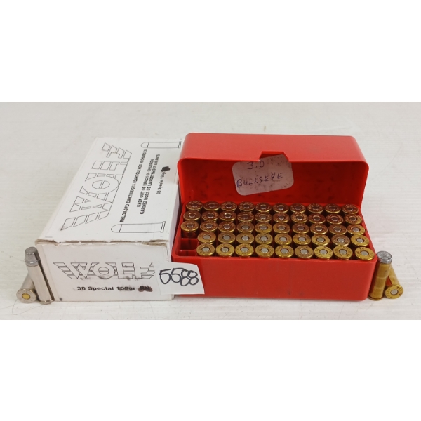 AMMO: 100X MIXED .38SPL - 158GR