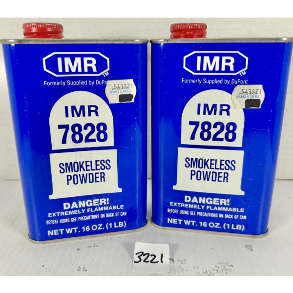 POWDER: 2 LBS IMR 7828