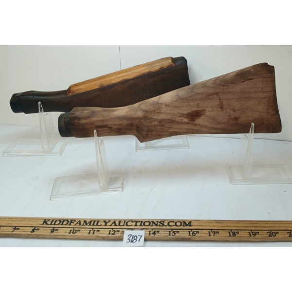 LOT OF 2 - ENFIELD BUTT STOCKS