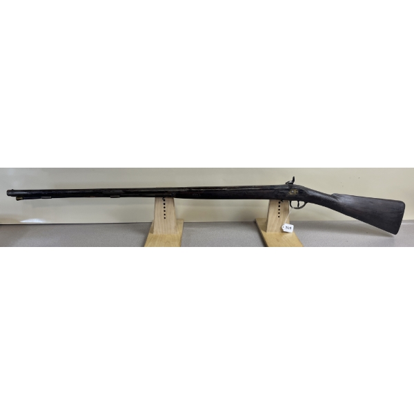 UNKNOWN PERCUSSION SHOTGUN IN APPROX .650 BP - WALL HANGER 