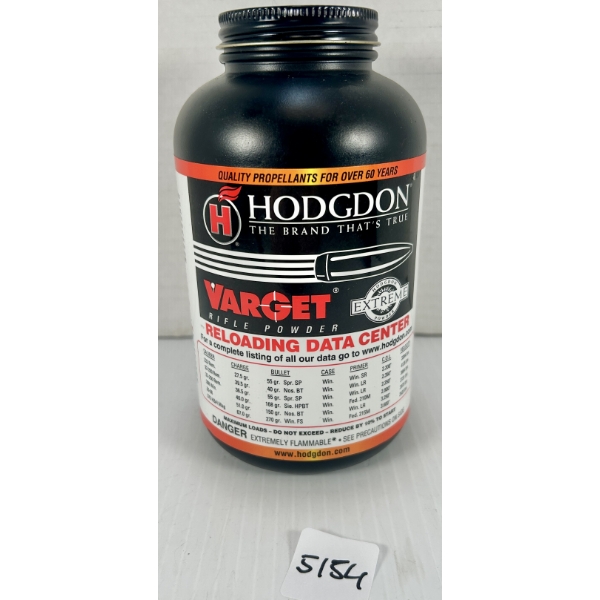 POWDER: 1LB HODGDON VARGET - SEALED 