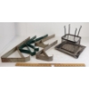 JOB LOT - CHIMNEY COVER, AIR HOSE, LEVELS & MEASURE MASTER