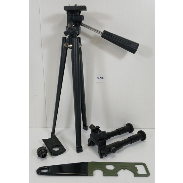 LOT OF 3 - TAPCO CASTLE WRENCH, BIPOD & TRIPOD