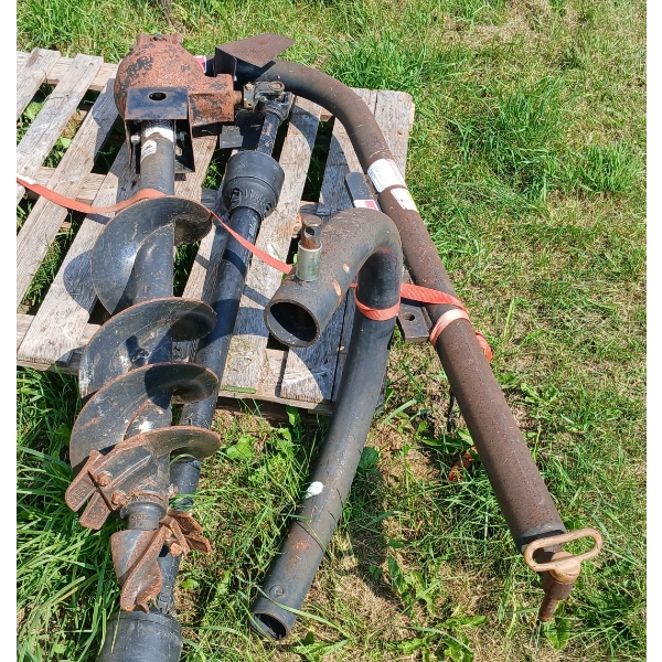 POST HOLE AUGER 3PTH - 4FT - 9 INCH DIAMETER