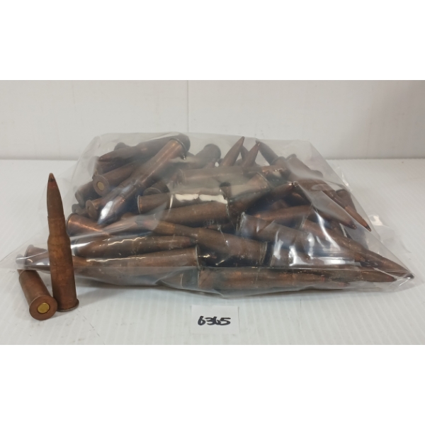 AMMO: APPROX 50X 7.62R MILITARY RNDS