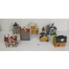 Image 4 : JOB LOT - HOLIDAY COLLECTIONS PORCELAIN HOMES & ACCESSORIES - INCL HARDWARE STORE & RAILWAY STATION
