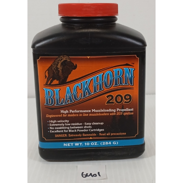POWDER: BLACKHORN NO. 209 POWDER - 10 OZ - SEALED 