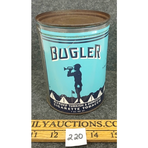 BUGLER CIGARETTE TOBACCO 7OZ CAN
