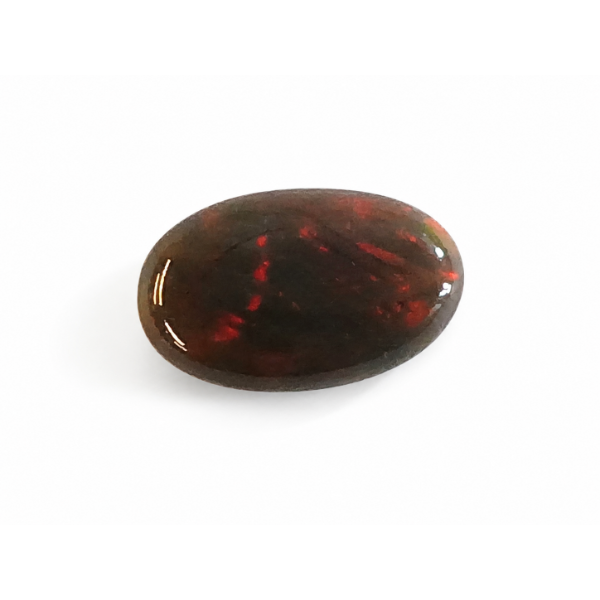 NATURAL BLACK OPAL - OVAL CABOCHON