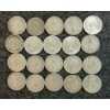 Image 2 : LOT OF 20 - 1937-1968 CDN 25 CENT COINS