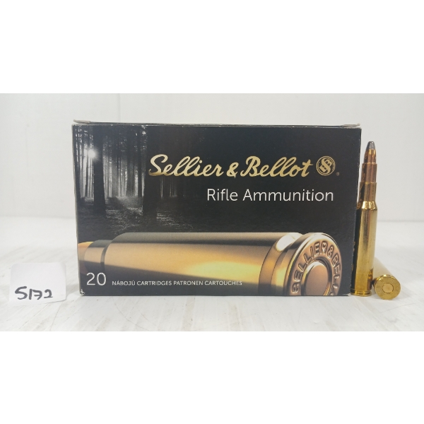 AMMO: 20X SELLIER & BELLOT 7X57 - 173GR - SPCE