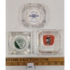 Image 1 : LOT OF 3 - ED HEMPHILL'S GARAGE & OWEN THATCHER'S ESSO ASHTRAYS, ETC