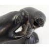 Image 4 : WALRUS FIGHT BY TWAMIE OKAITOK (1900 - 1963) - STONE