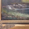 Image 4 : MOUNTAIN LANDSCAPE BY JULIUS GRODNER (GERMAN 20TH CENTURY ARTIST) - FRAMED OIL ON CANVAS