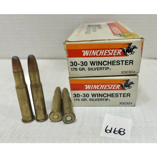 AMMO: 30X .30-30 WIN & 10X 32 WIN SPL