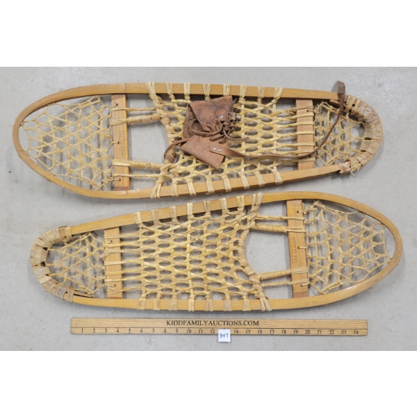 PAIR OF BASTIEN MANUFACTURING SNOWSHOES