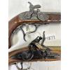 Image 2 : LOT OF 2 - FLINTLOCK & PERCUSSION PISTOLS - REPLICA - NO PAL REQUIRED