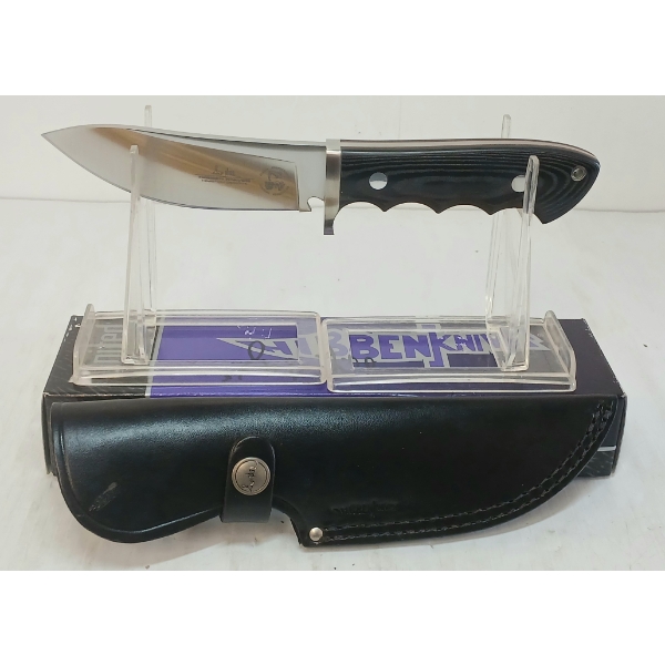 HIBBEN KNIFE W/ LEATHER SHEATH