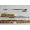 Image 5 : LEE-ENFIELD NO. 4 MK II SPIKE BAYONET W/ SCABBARD & FROG