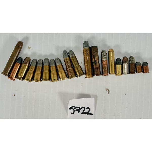 AMMO: 19X SMALL COLLECTORS CARTRIDGES