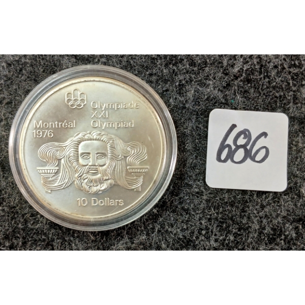 1976 CDN $10 SILVER COIN