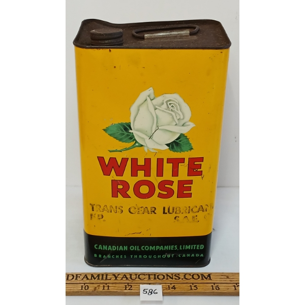 WHITE ROSE TRANS GEAR LUBRICANT GAL CAN