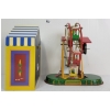 Image 2 : LOT OF 2 - JW TIN WIND UP FERRIS WHEEL & SANKYO LITTLE CLOWN MUSIC BOX