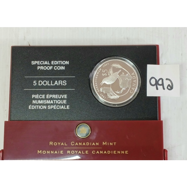 2005 RCM SPECIAL EDITION $5 SILVER PROOF COIN