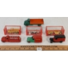 Image 2 : LOT OF 7 - DINKY TOYS DIECAST MODELS - LEYLAND COMET, MOBILGAS TANKER, PAYLOADER SHOVEL, ETC