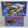 Image 5 : LOT OF 2 - POLAR LIGHTS BATMOBILE & BACK TO THE FUTURE TIME MACHINE MODEL KITS