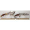 Image 2 : LOT OF 2 - EXCALIBUR AXE CW-11 & GALACTIC WARRIOR KNIFE