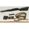 Image 1 : LOT OF 5 - SKS W/ BUTTPLATE, HAND GUARD, WEB PATTERN SLING, ETC
