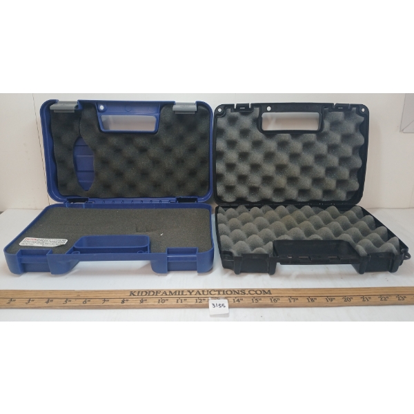 LOT OF 2 - S&W & FIELD LOCKER HANDGUN CASES