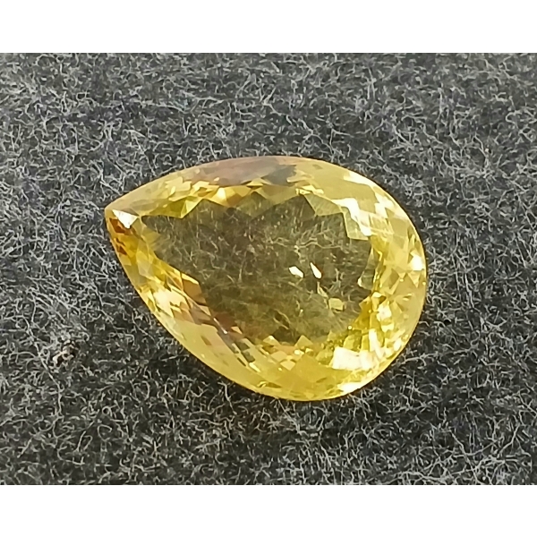 PEAR MIXED CUT LOOSE NATURAL LEMON QUARTZ ($6,050 APPRAISAL)