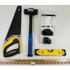 Image 2 : LOT OF 4 - MASTERCRAFT 4LB SLEDGE HAMMER - FAT MAX HAND SAW - STREAMLIGHT LED HEADLAMP, ETC.