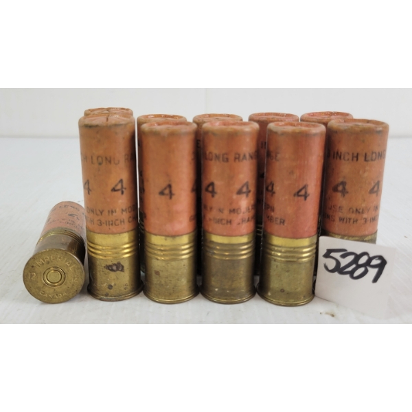 AMMO: 11X CANADIAN IMPERIAL 12GA - 3IN - #4 "LONG RANGE" - FACTORY