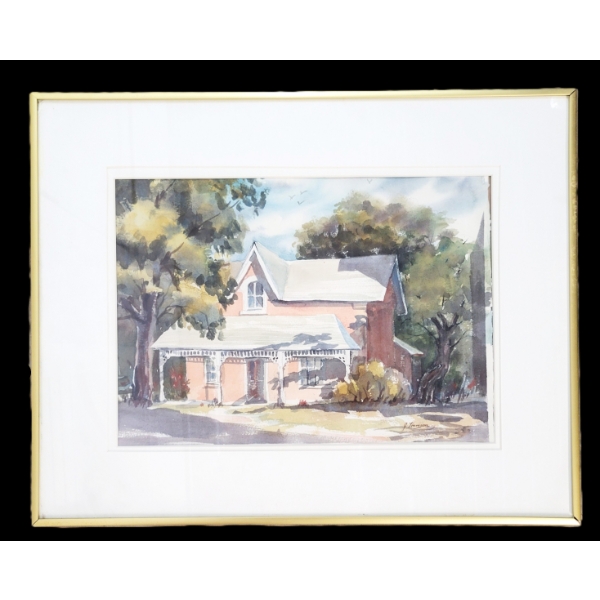 "57 CHURCH ST HERITAGE HOME-WESTON" BY JUNE THOMSON (PRS CDN ARTIST)