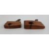 Image 4 : LOT OF 2 - ENGLISH VICTORIAN MINIATURE ROSEWOOD ROUND & FLAT PLANES