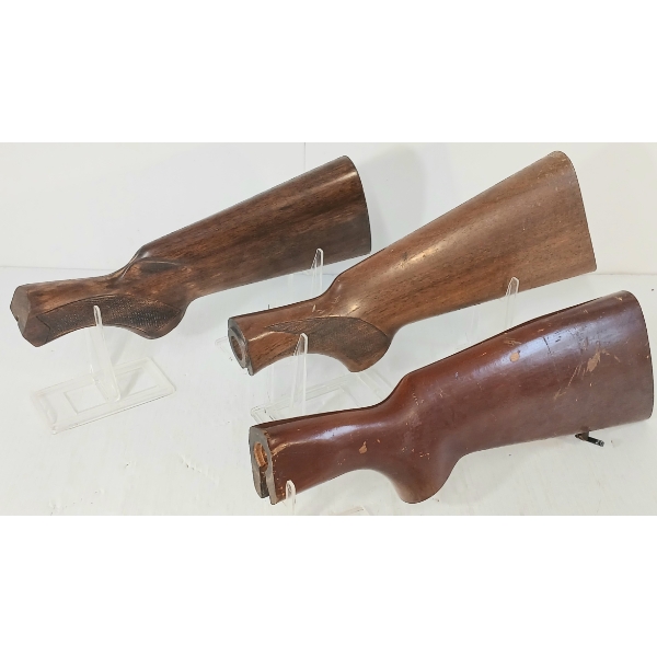 LOT OF 3 - MISC BUTT STOCKS