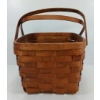 Image 4 : WOVEN WOOD GATHERING BASKET