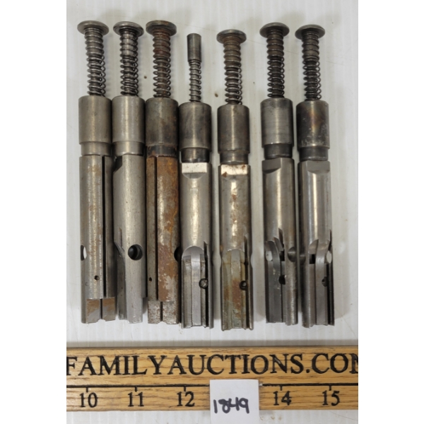 LOT OF 7 - COOEY 64A BOLTS W/ HAMMER & SPRINGS